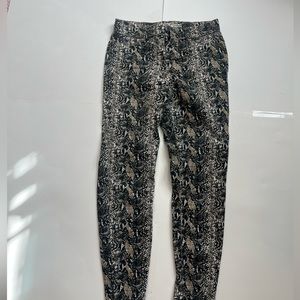 Leopard print pants all over